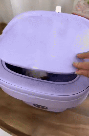 Foldable Mini Washing Machine -  غسالة ملابس صغيرة قابلة للطي
